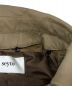 中古・古着 seyto (セイト) Two tone layered trench coat ベージュ サイズ:SIZE 2：10000円