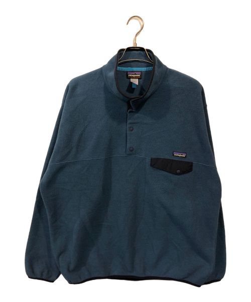 Patagonia SYNCHILLA（パタゴニア シンチラ）Patagonia SYNCHILLA (パタゴニア シンチラ) ライトウェイトシンチラスナップT ブルー サイズ:XLの古着・服飾アイテム