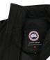 中古・古着 CANADA GOOSE (カナダグース) カムループスダウンジャケット ブラック サイズ:S：28000円