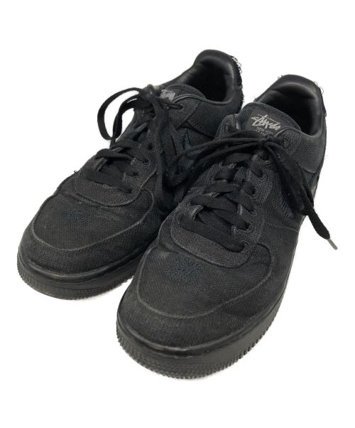 NIKE（ナイキ）NIKE (ナイキ) stussy (ステューシー) AIR FORCE 1 LOW ブラック サイズ:26.5㎝の古着・服飾アイテム