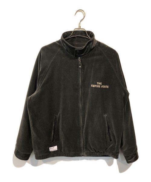 Schott（ショット）Schott (ショット) LEATHER COMBI SOUVENIR JACKET ブラック サイズ:2XLの古着・服飾アイテム