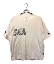 WIND AND SEA×VANS（ウィンダンシー×バンズ）の古着「コラボプリントTシャツ」｜ホワイト