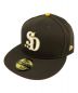 New Era（ニューエラ）の古着「59FIFTY Logo Cap」｜ブラウン