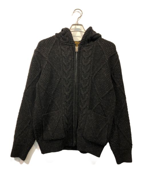 COOTIE（クーティー）COOTIE (クーティー) Fishermans Zip Sweater グレー サイズ:Mの古着・服飾アイテム