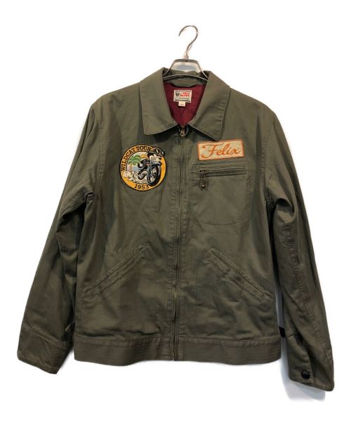 TOYS MCCOY（トイズマッコイ）TOYS MCCOY (トイズマッコイ) UTILITY JACKET オリーブ サイズ:40の古着・服飾アイテム