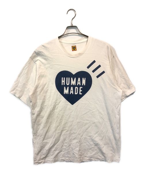 HUMAN MADE（ヒューマンメイド）HUMAN MADE (ヒューマンメイド) DAILY S/S T-SHIRT ホワイト サイズ:XXLの古着・服飾アイテム