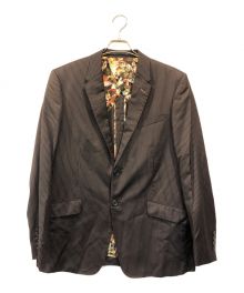 Paul Smith London×LORO PIANA（ポールスミスロンドン×ロロピアーナ）の古着「2Bジャケット」｜ブラック