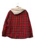 SUPREME (シュプリーム) 23AW Tartan Flannel Hooded Shirt レッド サイズ:M：13000円