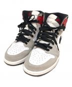 NIKEナイキ）の古着「Air Jordan 1 High OG」｜グレー×ホワイト