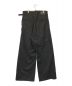 jieda (ジエダ) GURKHA STRAIGHT WOOL PANTS ブラック サイズ:2：15000円