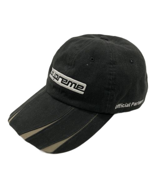 SUPREME（シュプリーム）SUPREME (シュプリーム) Jagged Visor 6 Panel ブラックの古着・服飾アイテム