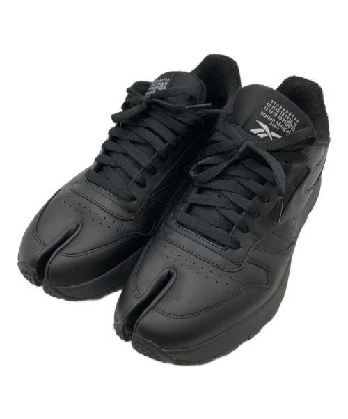 REEBOK（リーボック）REEBOK (リーボック) Maison Margiela (メゾンマルジェラ) CLASSIC LEATHER TABI SHOES ブラック サイズ:28の古着・服飾アイテム