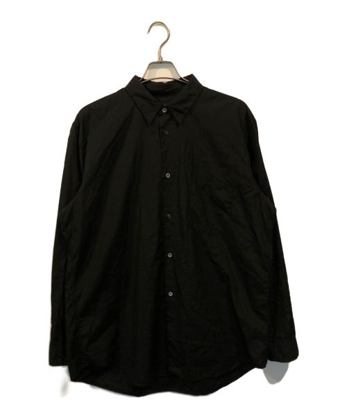 BLACK COMME des GARCONS（ブラック コムデギャルソン）BLACK COMME des GARCONS (ブラック コムデギャルソン) ロングスリーブシャツ ブラック サイズ:Mの古着・服飾アイテム