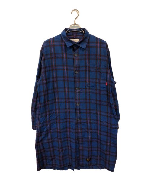 WTAPS（ダブルタップス）WTAPS (ダブルタップス) ROCK L/S SHIRT. ブルー サイズ:2の古着・服飾アイテム