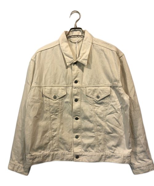 KAPTAIN SUNSHINE（キャプテンサンシャイン）KAPTAIN SUNSHINE (キャプテンサンシャイン) Trucker Jacket No.3 アイボリー サイズ:38の古着・服飾アイテム