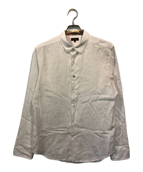 PAUL SMITH（ポールスミス）PAUL SMITH (ポールスミス) アデレードガーデンフローラル プリントシャツ ホワイト サイズ:Lの古着・服飾アイテム