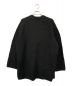 COMME des GARCONS HOMME PLUS (コムデギャルソンオムプリュス) 22AW ロゴインタージャニットクルーネックニットセーター ブラック サイズ:L：50000円