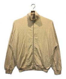 AURALEE（オーラリー）の古着「SUPER HIGH GAUGE SWEAT ZIP BLOUSON」｜ベージュ