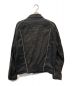 DIESEL (ディーゼル) D-BRAVY-SP-NE/ジョグジーンズジャケット ブラック サイズ:L：15000円