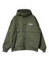 X-LARGE（エクストララージ）の古着「NYLON PUFFER JACKET」｜グリーン