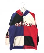 adidasアディダス）の古着「オールドロゴパーカー」｜マルチカラー