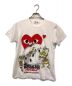 PLAY COMME des GARCONS（プレイ コムデギャルソン）の古着「プリントTシャツ」｜ホワイト