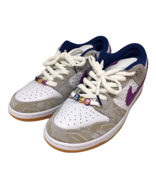 NIKE（ナイキ）NIKE (ナイキ) Rayssa Leal SB Dunk Low PRM ホワイト×パープル サイズ:29の古着・服飾アイテム