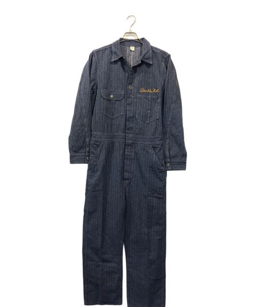 RRL（ダブルアールエル）RRL (ダブルアールエル) EMBROIDERED JASPE TWILL COVERALL インディゴ サイズ:S 未使用品の古着・服飾アイテム