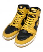 NIKEナイキ）の古着「Air Jordan 1 High OG」｜ブラック×イエロー