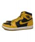 NIKE (ナイキ) Air Jordan 1 High OG ブラック×イエロー サイズ:27.5cm：10000円