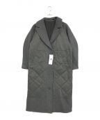 KOH.styleコースタイル）の古着「DESIGN SLEEVES QUILTING COAT」｜グレー