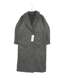 KOH.style（コースタイル）の古着「DESIGN SLEEVES QUILTING COAT」｜グレー