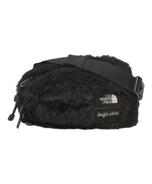 SUPREME（シュプリーム）SUPREME (シュプリーム) THE NORTH FACE (ザ ノース フェイス) 20AW Faux Fur Waist Bag ブラックの古着・服飾アイテム