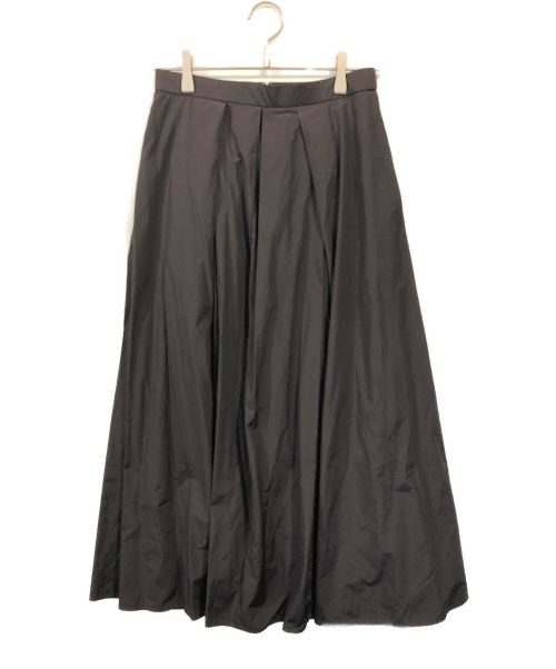 ADORE（アドーア）ADORE (アドーア) パウダータッチタフタスカート ブラック サイズ:SIZE 36の古着・服飾アイテム