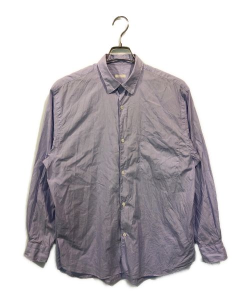 COMOLI（コモリ）COMOLI (コモリ) ポプリンシャツ ラベンダー サイズ:SIZE 2の古着・服飾アイテム