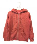 SUPREMEシュプリーム）の古着「Small Box Zip Up Hooded」｜ピンク