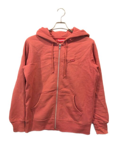 SUPREME（シュプリーム）SUPREME (シュプリーム) Small Box Zip Up Hooded ピンク サイズ:Sの古着・服飾アイテム