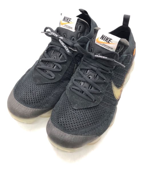 NIKE（ナイキ）NIKE (ナイキ) OFFWHITE (オフホワイト) AIR VAPORMAX BLACK ブラック サイズ:27.5㎝の古着・服飾アイテム