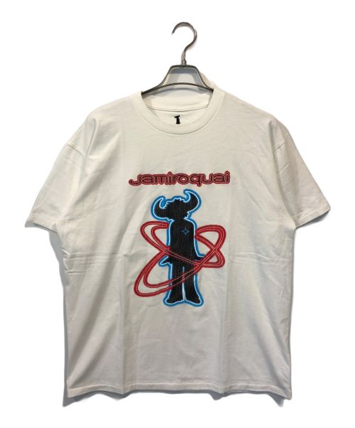 Insonnia Projects（インソニアプロジェクト）Insonnia Projects (インソニアプロジェクト) JAMIROQUAI COSMIC GIRL TEE ホワイト サイズ:2の古着・服飾アイテム