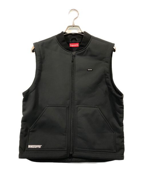 SUPREME（シュプリーム）SUPREME (シュプリーム) WINDSTOPPER Work Vest ブラック サイズ:Sの古着・服飾アイテム