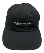 NEIGHBORHOODネイバーフッド）の古着「DAD/EC-CAP キャップ」｜ブラック