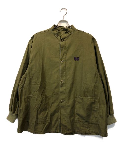 Needles（ニードルズ）Needles (ニードルズ) S.C. ARMY SHIRT グリーン サイズ:Lの古着・服飾アイテム