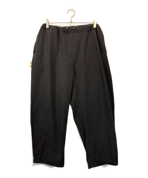 PROPS STORE（プロップスストア）PROPS STORE (プロップスストア) Stretch Polyester Easy Trousers ブラック サイズ:Lの古着・服飾アイテム