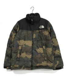 THE NORTH FACE（ザ ノース フェイス）の古着「Novelty Nuptse Jack」｜ブラウン