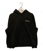 SUPREMEシュプリーム）の古着「Worldwide Hooded Sweatshirt」｜ブラック