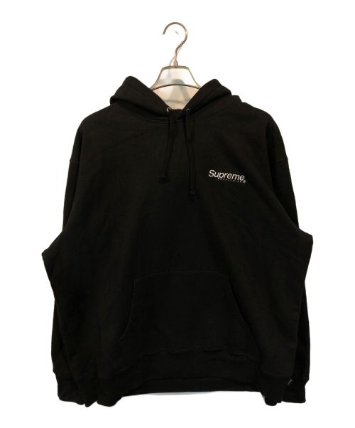 SUPREME（シュプリーム）SUPREME (シュプリーム) Worldwide Hooded Sweatshirt ブラック サイズ:XLの古着・服飾アイテム