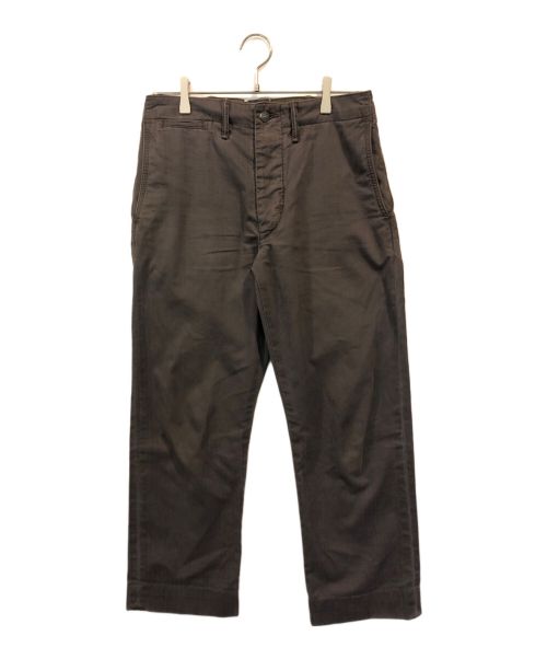 RRL（ダブルアールエル）RRL (ダブルアールエル) Field Chino Flat Front Herringbon グレー サイズ:SIZE 28の古着・服飾アイテム