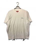 SUPREMEシュプリーム）の古着「24ss Washed tag S/S TOP」｜ホワイト