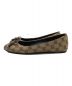 GUCCI (グッチ) GGフラットバンブータッセルシューズ ブラウン サイズ:SIZE 37 1/2：9000円