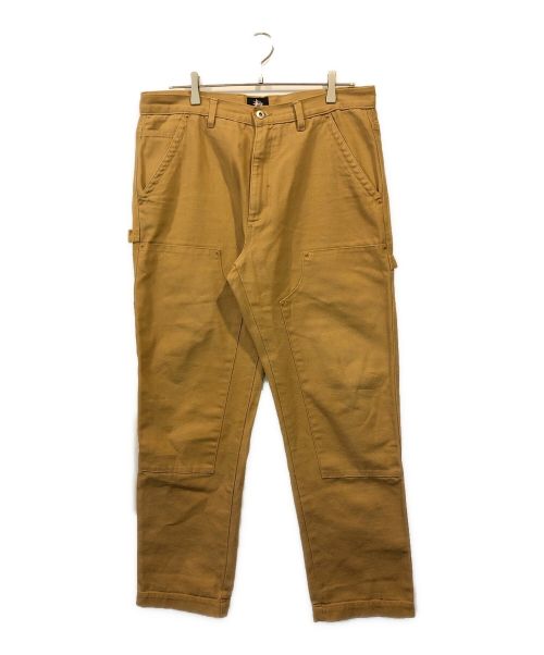 stussy（ステューシー）stussy (ステューシー) ダブルペインターパンツ ブラウン サイズ:SIZE 34の古着・服飾アイテム